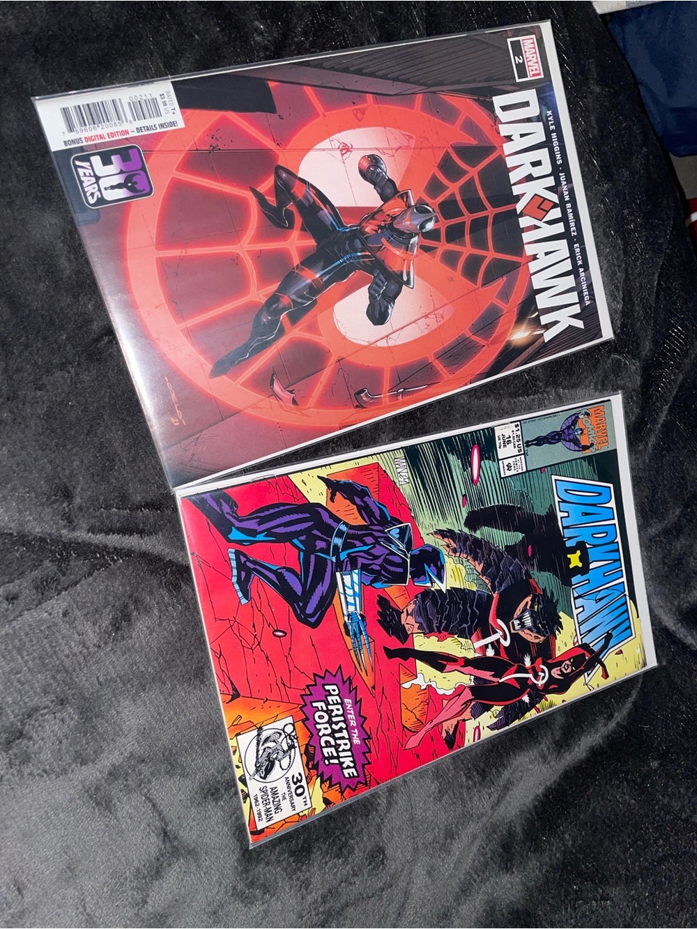 Marvel Darkhawk Comic Set - Red, Black, Purple Covers